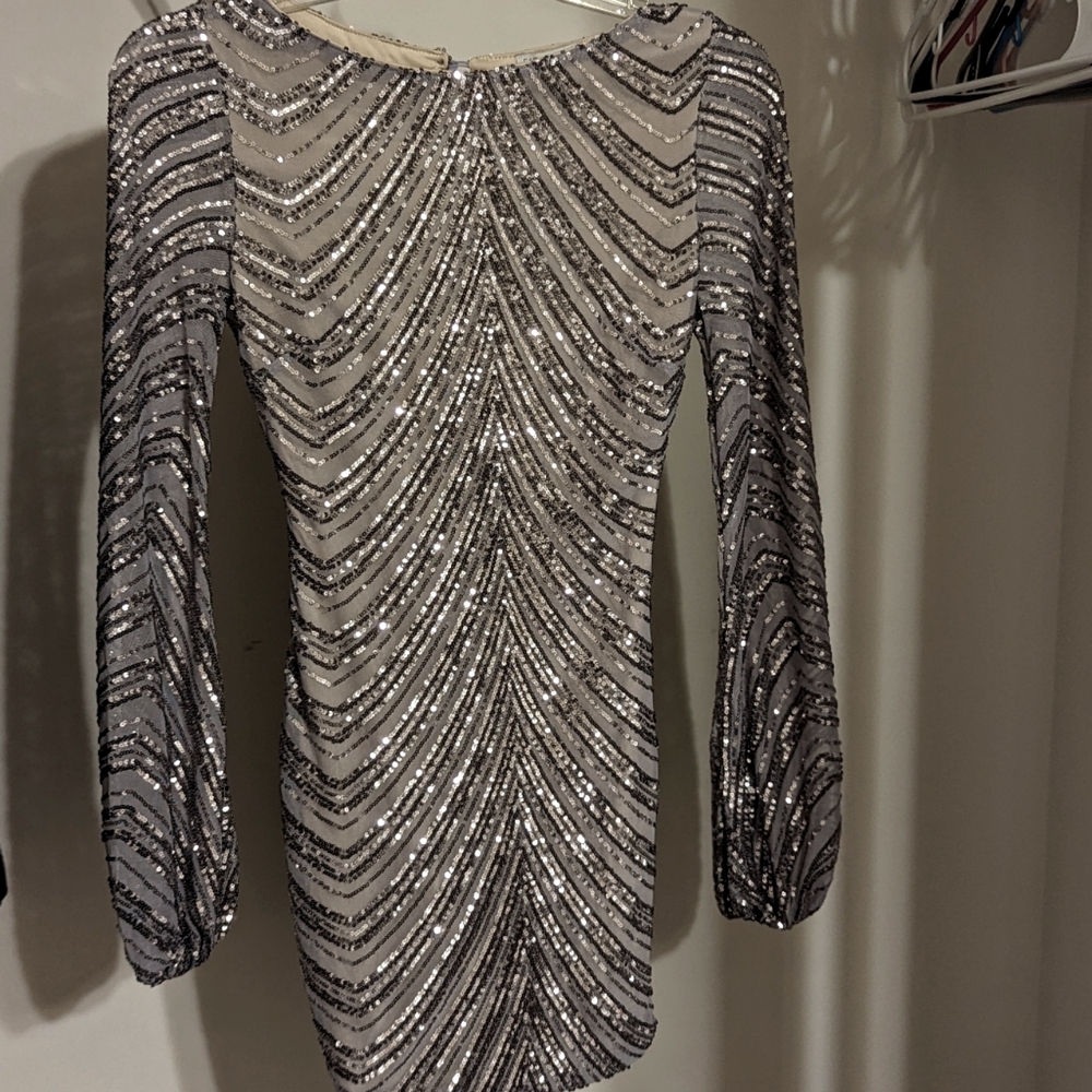 Sequin mini dress